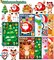 Christmas Stickers for Kids - Cute Stickers Christmas Gift - Christmas Stocking Stuffers for Kids - Christmas Decorations,Christmas Party Favors for Boys and Girls Ages 3 4 5 6 7 8